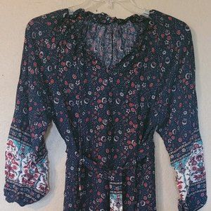 BOHO dress, New In Package, long sleeve